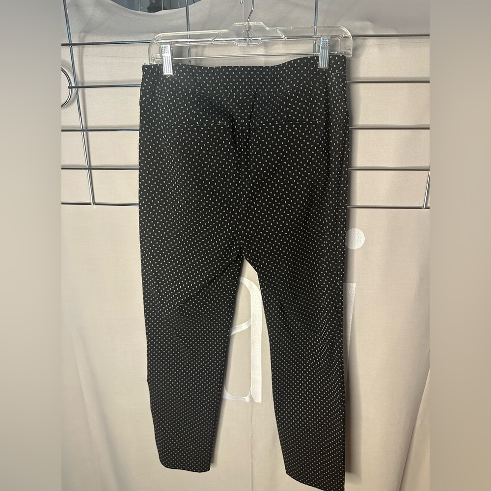 Chicos women polka dot pants slacks